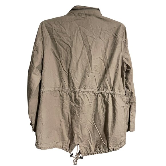 Velvet Heart Beige Lightweight Jacket Womens M Utility Style Zip-Up - Picture 2 of 8